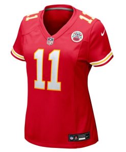 Alternative view of Jalen Royals Kansas City Chiefs Nike Women's Team Game Jersey -  Red
