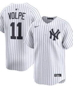Anthony Volpe New York Yankees Nike Home Limited Player Jersey - White