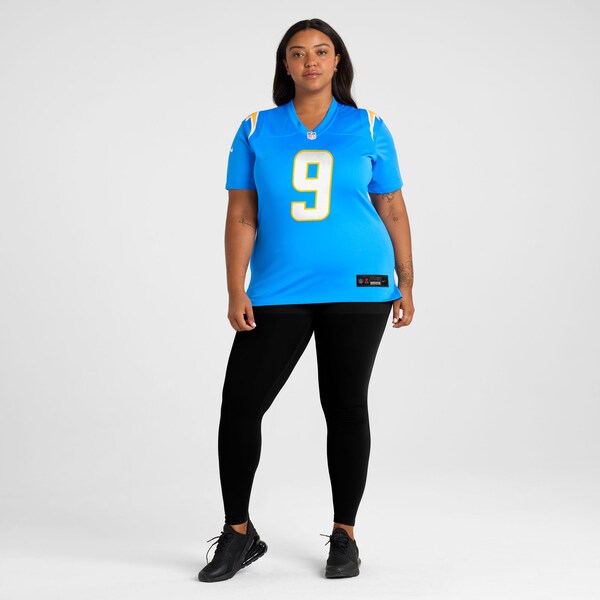 Tre Harris Los Angeles Chargers Nike Women's Team Game Jersey - Powder Blue - Image 7
