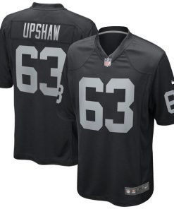 Gene Upshaw Las Vegas Raiders Nike Game Retired Player Jersey - Black