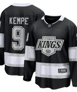 Adrian Kempe Los Angeles Kings  Home Premier Breakaway Player Jersey - Black
