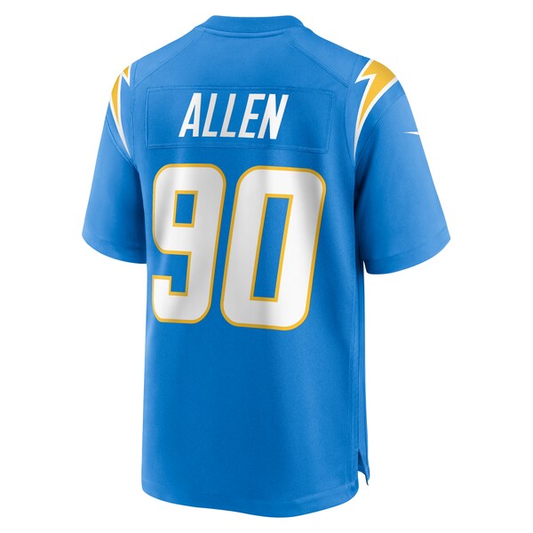 Brevin Allen Los Angeles Chargers Nike Team Game Jersey - Powder Blue - Image 3