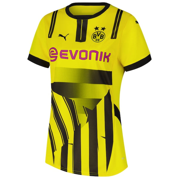 Borussia Dortmund Puma Women's 2024/25 Cup Replica Jersey - Yellow - Image 2