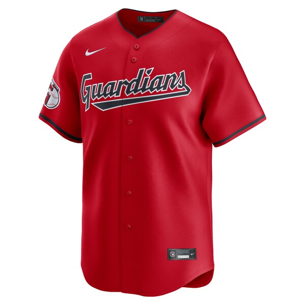 Cleveland Guardians Nike Alternate Limited Jersey?ยจC Red - Image 2
