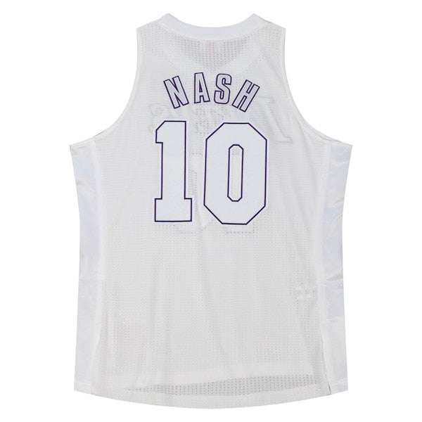 Steve Nash Los Angeles Lakers 2012 Authentic Player Jersey - White - Image 3