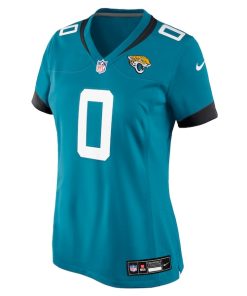 Alternative view of Devin Lloyd Jacksonville Jaguars Nike Women's Team Game Jersey -  Teal