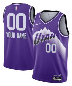 Utah Jazz Nike Unisex 2023/24 Custom Swingman Jersey - Purple - City Edition