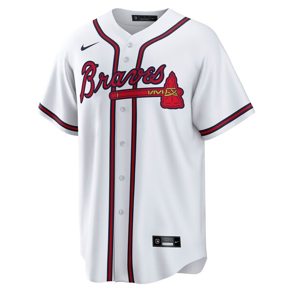 Austin Riley Atlanta Braves Nike Home Replica Player Jersey - White - Image 2