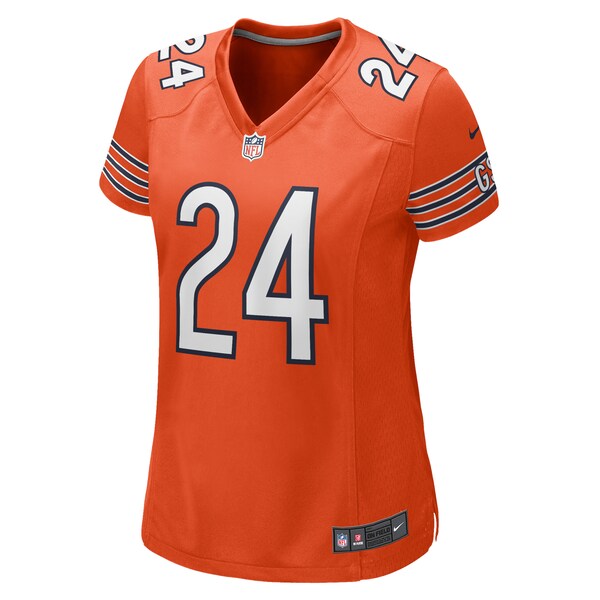 Khalil Herbert Chicago Bears Nike Women's Alternate Game Player Jersey - Orange/Navy - Image 3