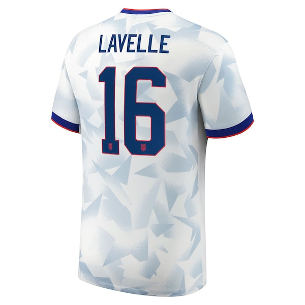 Rose Lavelle USMNT Nike 2025 Home Replica Player Jersey - White - Image 3