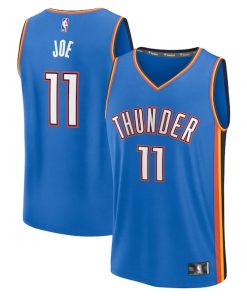 Isaiah Joe Oklahoma City Thunder  Fast Break Replica Player Jersey - Icon Edition - Blue