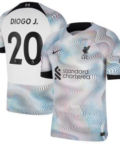 Diogo Jota Liverpool Nike 2022/23 Away Vapor Match Authentic Player Jersey - White
