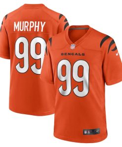 Myles Murphy Cincinnati Bengals Nike Team Game Jersey - Orange/White