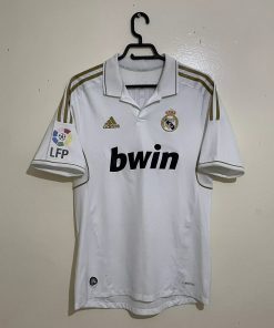 Alternative view of Cristiano Ronaldo Los Merengues 2011-12 Home Vintage Jersey