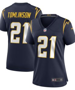 Alternative view of LaDainian Tomlinson Los Angeles Chargers Nike Women's Game Retired Player Jersey - Powder Blue/Navy/Royal