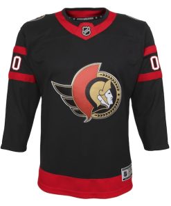Alternative view of Ottawa Senators Youth Home Custom Premier Jersey - Black
