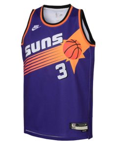 Alternative view of Chris Paul Phoenix Suns Nike Youth 2022/23 Swingman Jersey Purple - Classic Edition