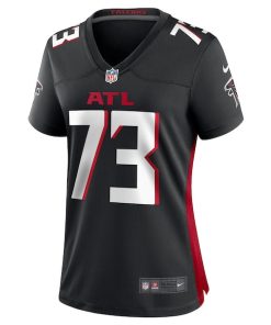 Alternative view of Tyler Vrabel Atlanta Falcons Nike Women's Player Game Jersey - Black