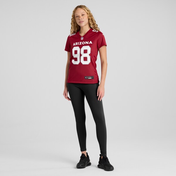 Roy Lopez Arizona Cardinals Nike Women's Game Jersey - Cardinal - Image 10