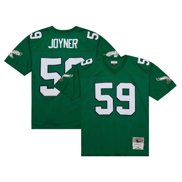 Seth Joyner Philadelphia Eagles Legacy Replica Jersey - Kelly Green - Image 2