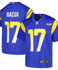 Puka Nacua Los Angeles Rams Nike Youth Game Jersey - Royal