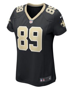 Alternative view of Rashid Shaheed New Orleans Saints Nike Women's Game Player Jersey - Black