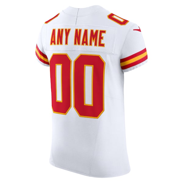 Kansas City Chiefs Nike Vapor F.U.S.E. Elite Custom Jersey - White - Image 3