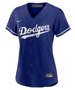 Alternative view of Los Angeles Dodgers Nike Women's Alternate Replica Team Jersey - Royal