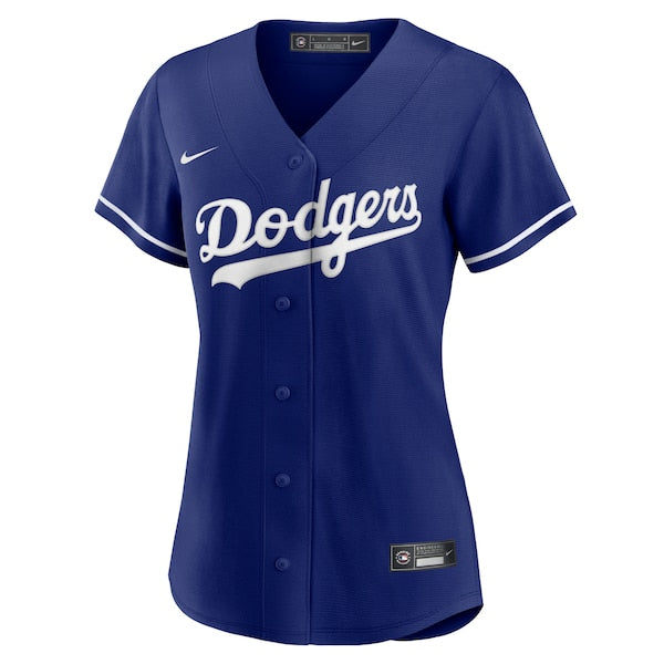 Los Angeles Dodgers Nike Women's Alternate Replica Team Jersey - Royal - Image 2