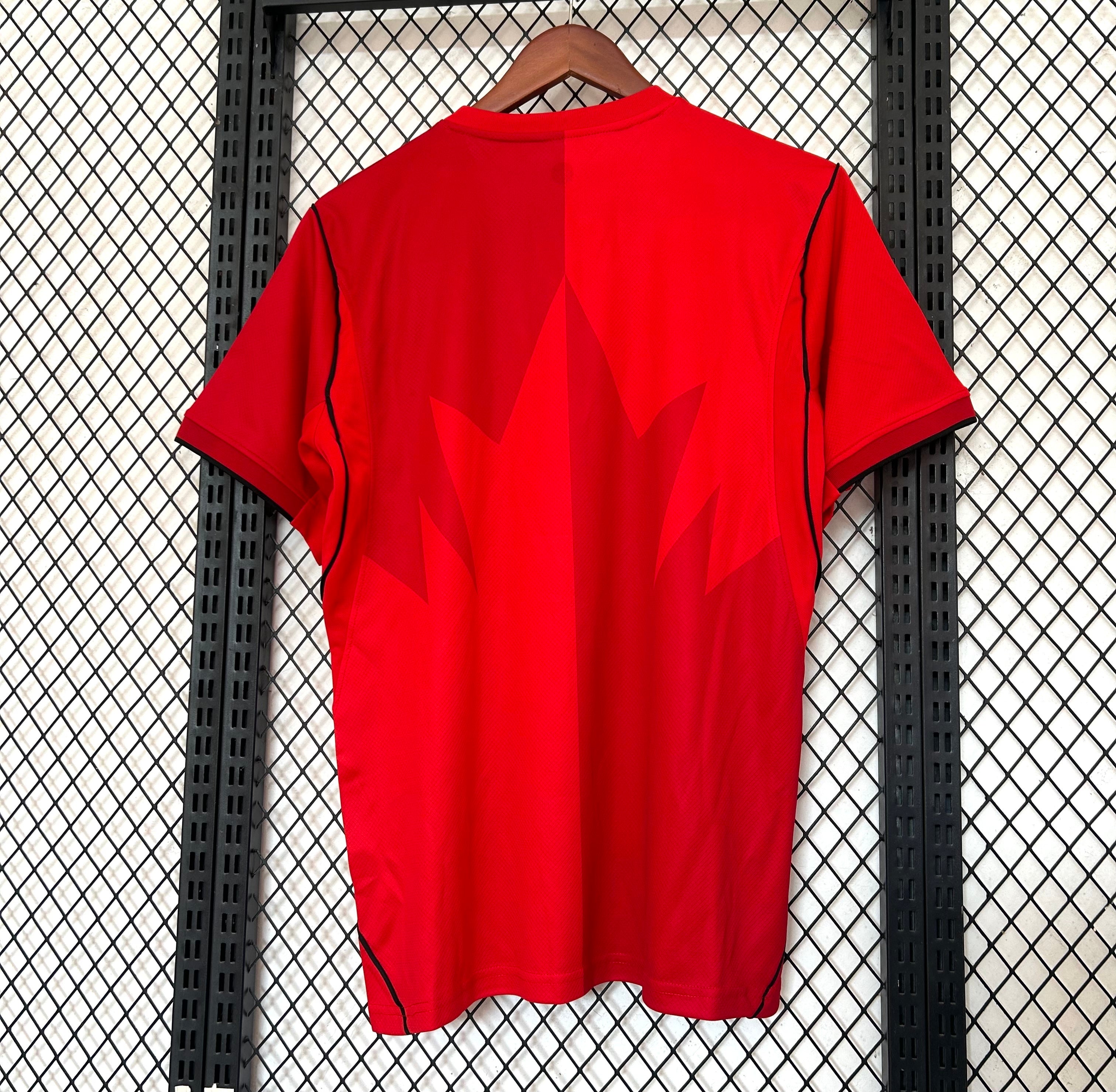 Canada National Team Nike 2026 Home Jersey - Red / Black - Image 2