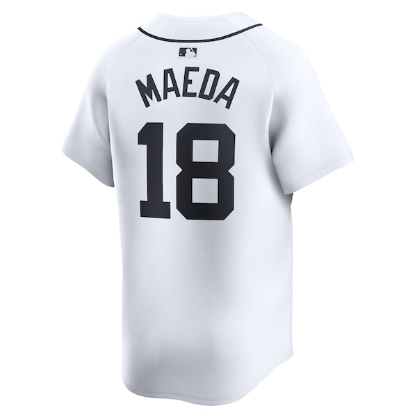 Kenta Maeda Detroit Tigers Nike Home Limited Player Jersey?ยจC White - Image 3