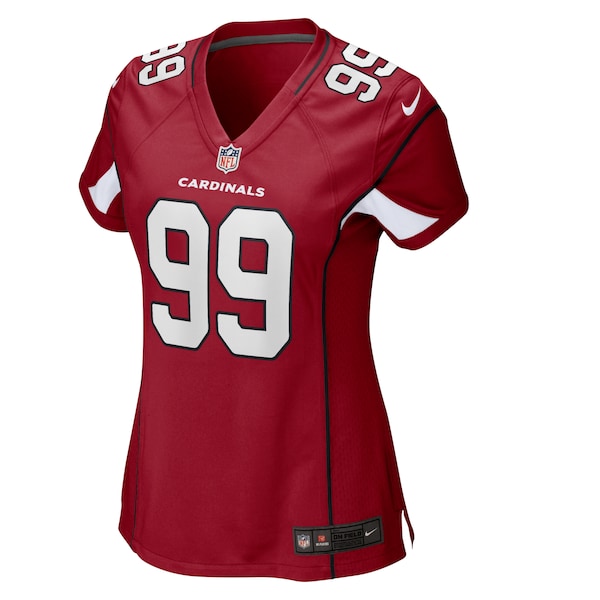 J.J. Watt Arizona Cardinals Nike Women's Game Jersey - Cardinal/Black - Image 3