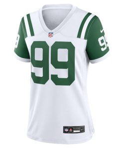 Alternative view of Mark Gastineau New York Jets Nike Women's Classic Alternate Retired Player Game Jersey - White