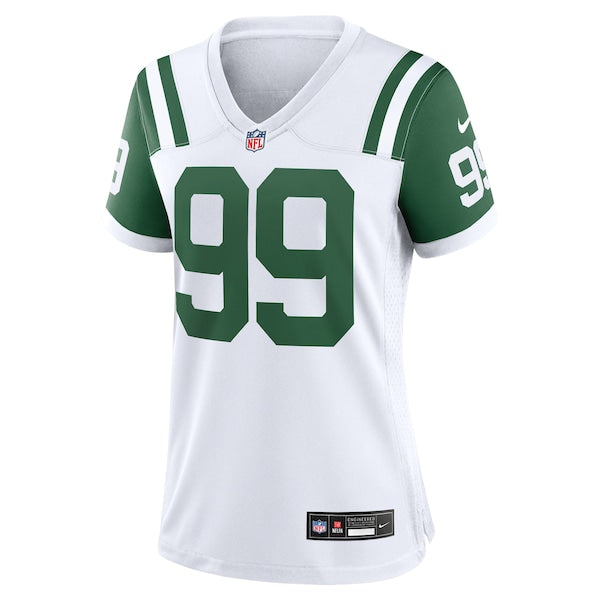 Mark Gastineau New York Jets Nike Women's Classic Alternate Retired Player Game Jersey - White - Image 2