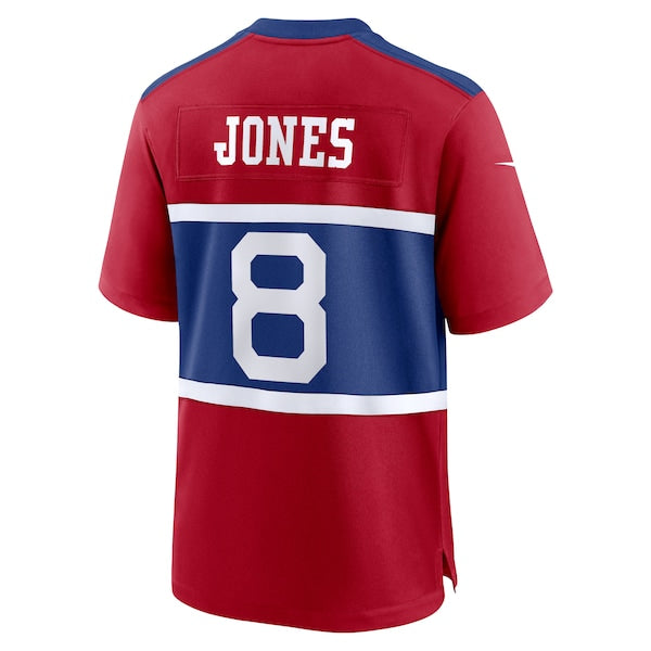 Daniel Jones New York Giants Nike Alternate Player Game Jersey - Century Red - Image 3