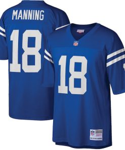 Peyton Manning Indianapolis Colts Big & Tall 1998 Retired Player Replica Jersey - Royal
