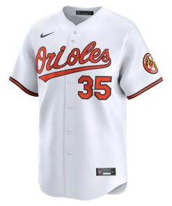 Alternative view of Adley Rutschman Baltimore Orioles Nike Home Limited Player Jersey - White