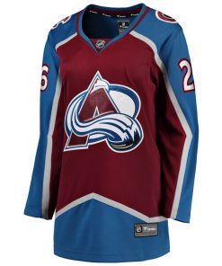 Alternative view of Jimmy Vesey Colorado Avalanche  Women's Home Breakaway Player Jersey - Burgundy