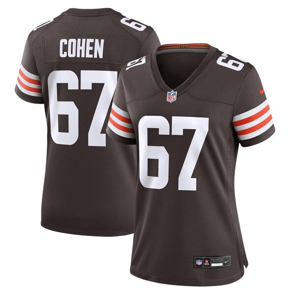 Javion Cohen Cleveland Browns Nike Women's Game Jersey - Brown - Image 2