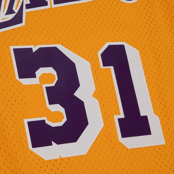 Kurt Rambis Los Angeles Lakers 1984/85 Swingman Jersey - Gold - Image 5