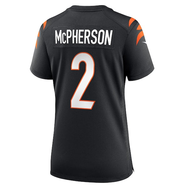 Evan McPherson Cincinnati Bengals Nike Women's Game Jersey - Black - Image 3