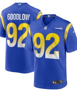 Anthony Goodlow Los Angeles Rams Nike Game Jersey -  Royal