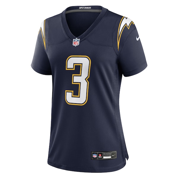 Derwin James Jr. Los Angeles Chargers Nike Women's Alternate Super Chargers Game Jersey - Navy/Powder Blue/Gold - Image 2
