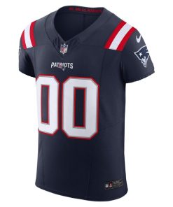 Alternative view of New England Patriots Nike Vapor F.U.S.E. Elite Custom Jersey - Navy
