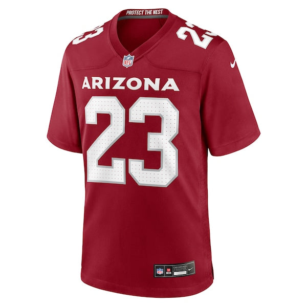 Corey Clement Arizona Cardinals Nike Team Game Jersey - Cardinal - Image 2
