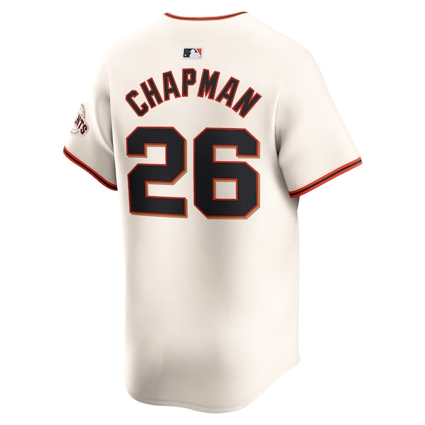 Matt Chapman San Francisco Giants Nike Home Limited Player Jersey - Cream - Image 3