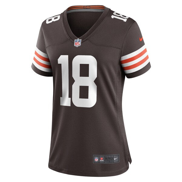 David Bell Cleveland Browns Nike Women's Game Jersey - Brown - Image 2
