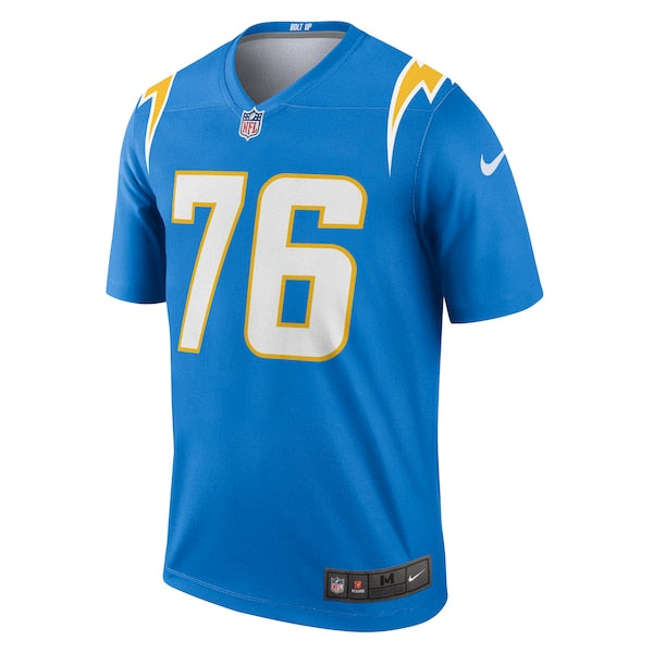 Joe Alt Los Angeles Chargers Nike Team Legend Player Performance Top - Powder Blue - Image 2