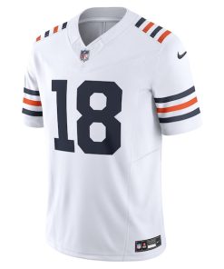 Alternative view of Caleb Williams Chicago Bears Nike Vapor F.U.S.E. Limited Jersey - White