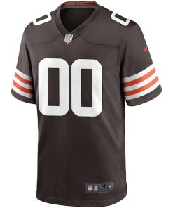 Alternative view of Nike Cleveland Browns Custom Game Jersey - Brown